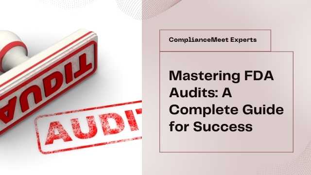 Mastering FDA Audit