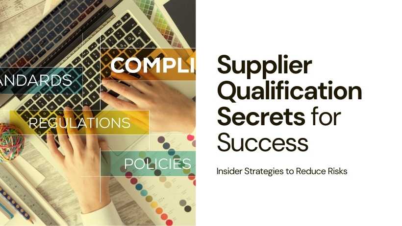 Supplier Qualification Secrets